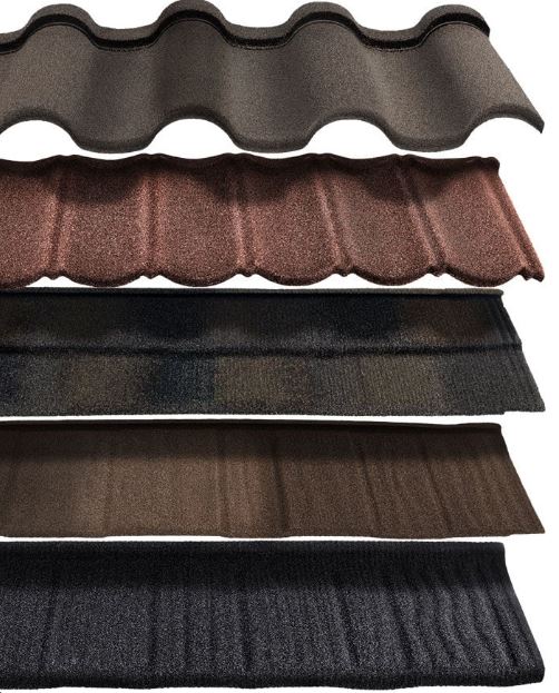 Types of a modern stone-coated steel roofing system